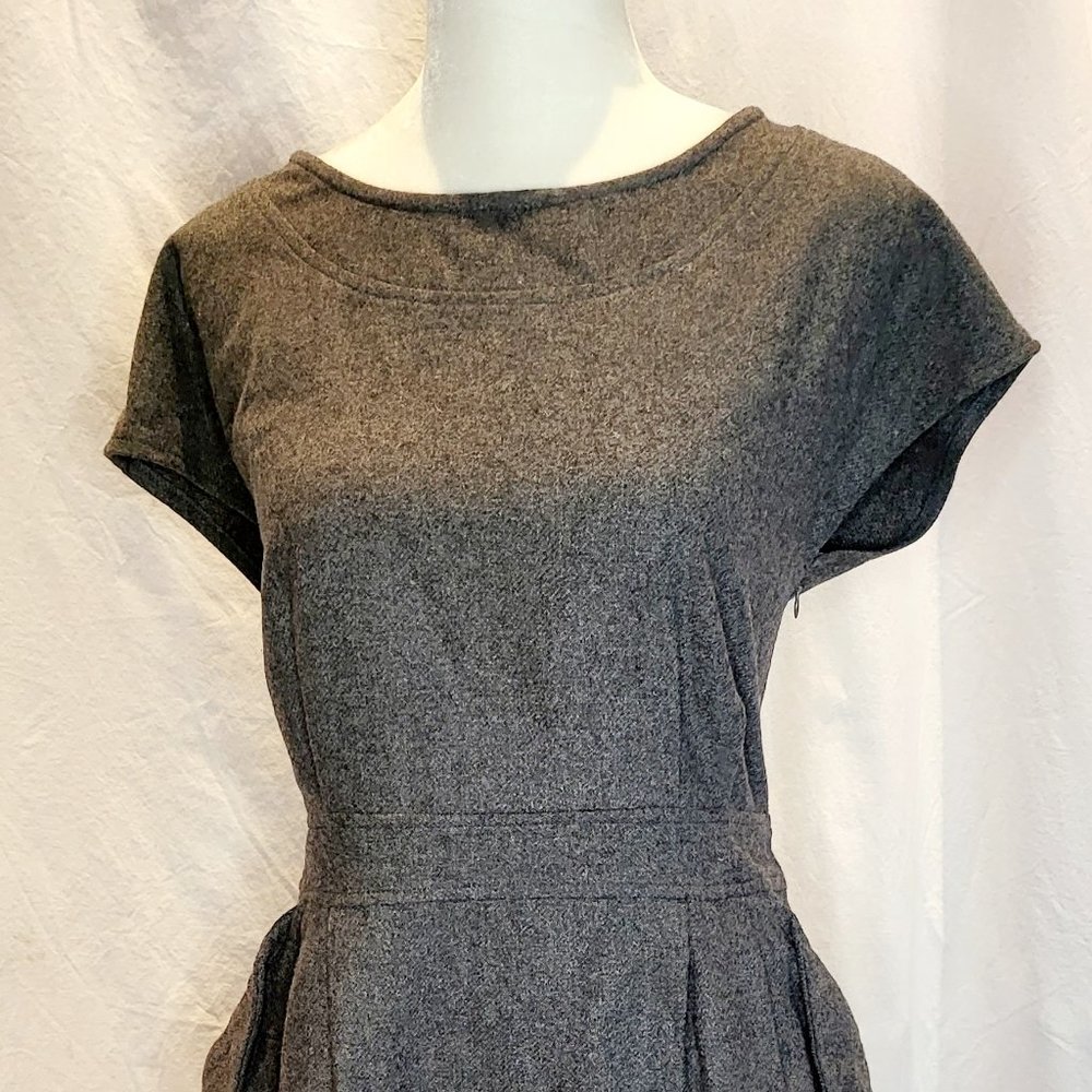 Vintage Prada Gray Wool Dress